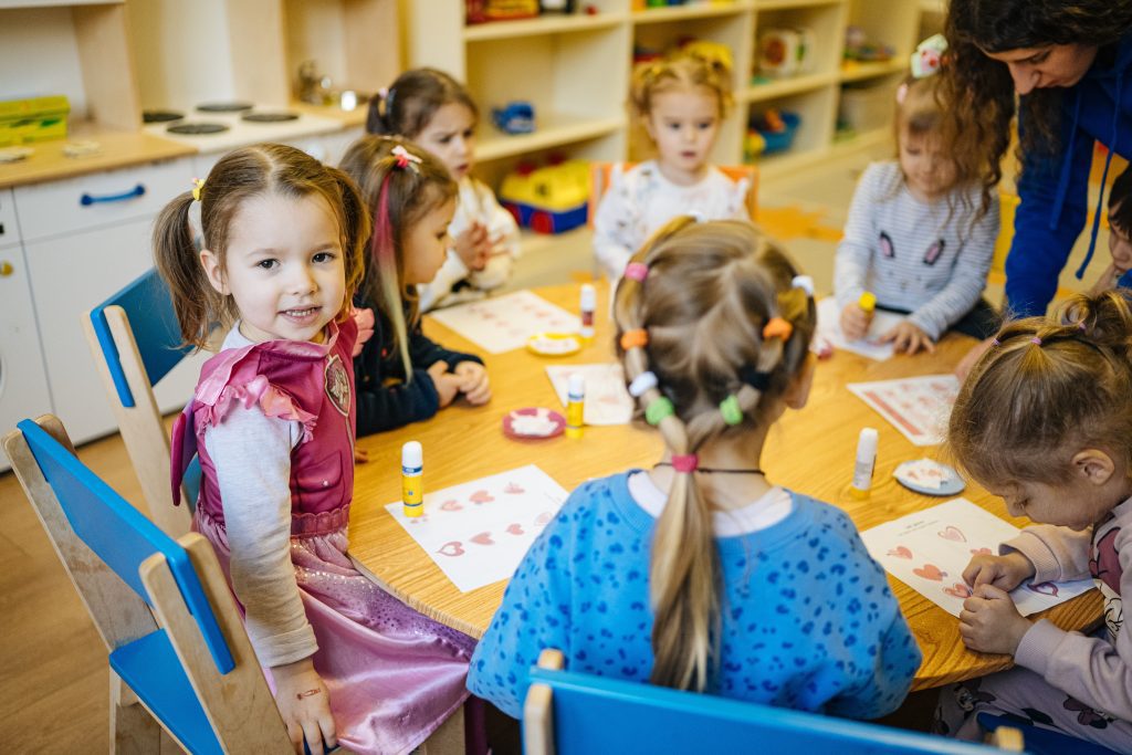 навчання в садочку